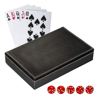 Playing cards set with box