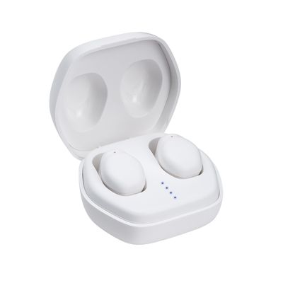 Wireless Earphone with charging case - White
