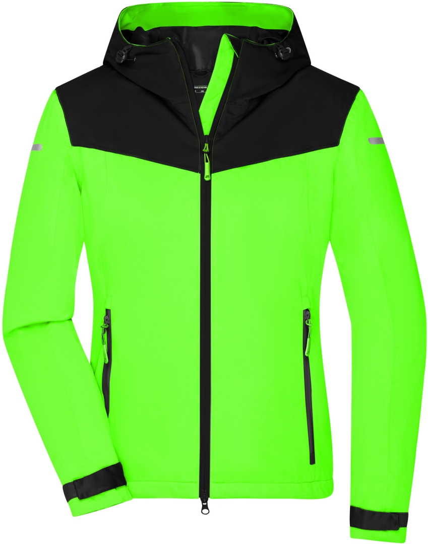 Ladies' Allweather Jacket - Bright green/black