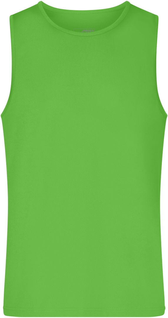 Mens Active Tanktop - Lime-green