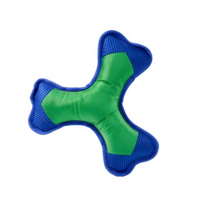 Dog toy Flying Triple - Green/blue