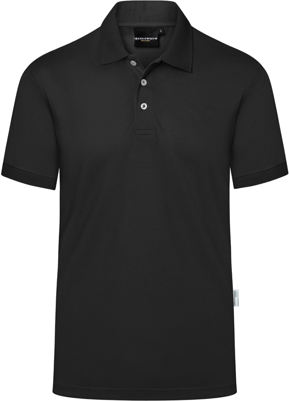 Mens Workwear Polo Shirt Modern-Flair - Black